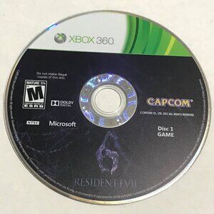 Resident Evil 6 on Xbox 360 Disc 1 Only